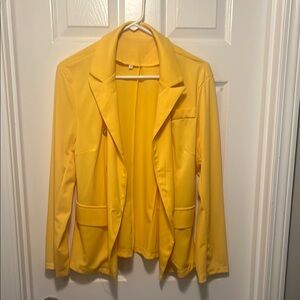 Yellow Women's Blazer